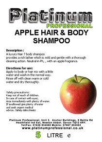 Apple Hair & Body Shampoo