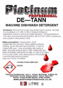 De-Tann Machine Dishwash