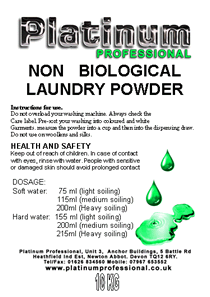 Non Bio Laundry powder