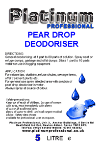 Pear Drop Deodouriser Fluid