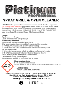 Spray Grill & Oven Cleaner