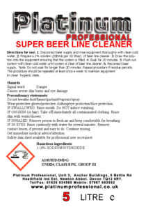Super Beer Line Cleaner 