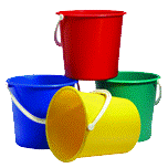 Standard 9 litre bucket
