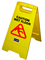 'economy' caution wet floor sign