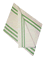 Professional Quality Green Striped Twill Tea Towel
